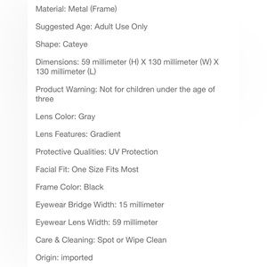 tom ford penelope 59mm gradient cat eye sunglasses